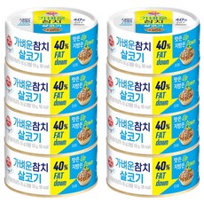 오뚜기 가벼운참치 살코기, 135g, 8개
