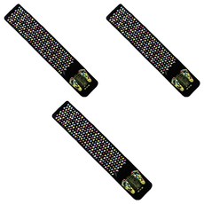 Hanui普通碎石腳壓板腳壓墊大號, 3個, 混色