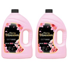 MiLK Cotton 香氛衣物柔軟精 櫻花 正裝, 2個, 3.06L