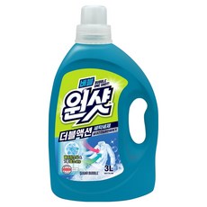 슈가버블 버블원샷 더블액션 액상세제 본품, 3L, 1개