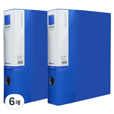 영오 합지 D링 바인더 3cm, 청색, 6개