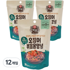 백설 오징어볶음용 양념, 150g, 12개