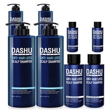 다슈 데일리 한방 두피 골드 두피케어 탈모샴푸 500ml 2p + 50ml 2p 세트, 2세트