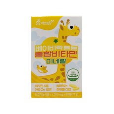 Babyrak 綜合維他命礦物質錠片, 60顆, 1盒