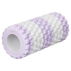 BYZOOM FITNESS 強化版按摩滾筒 硬度35-40D EVA, 1個, 紫色