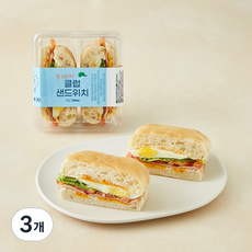프레밀 포카치아 클럽샌드위치, 235g, 3개