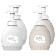 아이깨끗해 프리미엄 모이스처 핸드워시 힐링코튼 2p + 피오니향 2p, 1개, 450ml