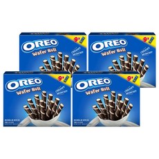 OREO 奧利奧捲心酥 香草口味 奶油鬆脆, 162g, 4盒