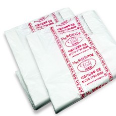 MOKANDO 超市塑膠袋 白色 6號 100入, 2個
