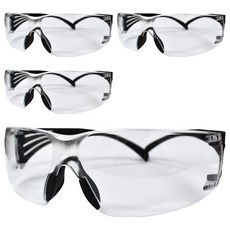 쓰리엠 보안경 SF301AF, 투명, 4개