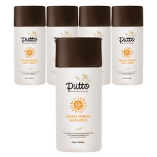 putto 水潤防曬乳液 SPF50+ PA++++, 5罐, 70ml