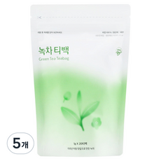 연우제다 녹차 티백, 1g, 20개입, 5개