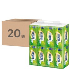 倍潔雅 抽取式衛生紙，細柔蝶紋，柔軟舒適，全新升級，100抽, 8包, 20袋