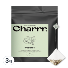 차르르 국산 흑하랑 상추차 티백, 1.5g, 3개, 20개입