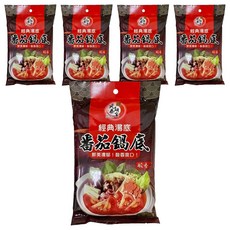 元泰碩宴 經典湯底 番茄鍋底, 200g, 5袋