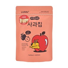 LUSOL 果乾 蘋果 6個月以上, 15g, 1包