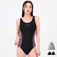 AQUATICA 女款連身泳衣 AQA1355+胸墊 隨機出貨+收納袋組