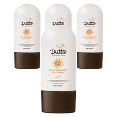 putto 可水洗防曬霜 SPF30 PA++++, 4條, 60ml