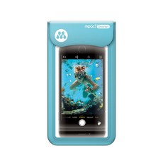 Mpac Plus Pure Snorkel 水中觸控智慧型手機防水袋 S20, 天空藍, 1個