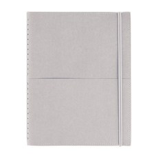 sosomoongoo 基本款萬年日記本, 淺灰色