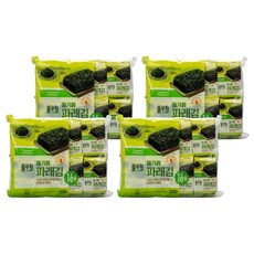 풀무원 들기름 파래김, 64g, 4개