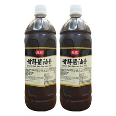 龍宏 甘醇黑豆醬油膏, 1.05L, 2瓶
