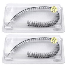 Lash Monster 日常重點款假睫毛 5排 9mm, 001, 2個