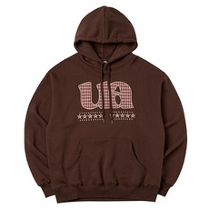 URBANAGE 男女通用 貼花LOGO貼片 寬鬆版型 連帽T恤