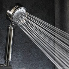 Sopure Strong8強力水柱過濾蓮蓬頭, 鉻色, 1個