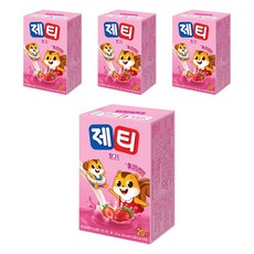 제티 딸기맛, 17g, 20개입, 4개