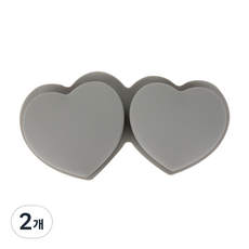 마이스타일 실리콘 흡착 하트포켓, 2개