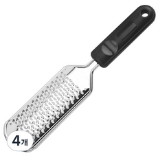 마켓링 다양 발각질제거기 타입2 블랙, 200g, 4개, 1개입