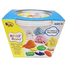 Donerland 天使沙補充包 0.4L動力沙 含隨機模具, 藍色, 1組