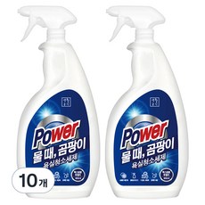 생활공식 파워 욕실청소세제, 10개, 600ml