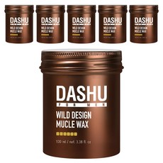 다슈 포맨 프리미엄 와일드 디자인 머클 왁스, 100ml, 6개