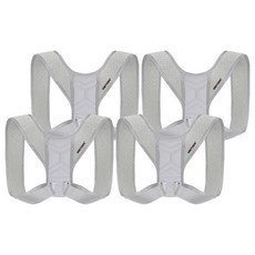 해비다운 바른자세 어깨밴드 그레이, 4개