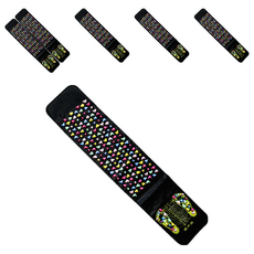 蜂蜜普通碎石腳壓板腳壓墊中號, 6個, 混色