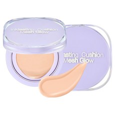 THE FACE SHOP 菲詩小舖 墨滴持妝氣墊網紗光澤 12g, 1個, N201 杏桃米色