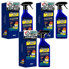 아케이 리빙 클리닝샷 다목적세정제, 777ml, 3개