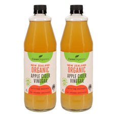 Ceres Organics 喜瑞絲 有機蘋果醋, 750ml, 2瓶
