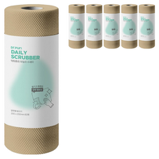 Dr.Puri 每日菜瓜布 大型, 米色, 6個, 60入