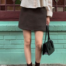메종드디자인 여성용 모직스커트