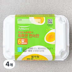 풀무원 목초 촉촉란 300g, 6구, 4개