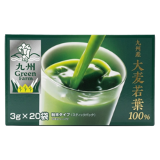 九州 Green Farm 日本九州產 大麥若葉青汁 20入, 60g, 1盒