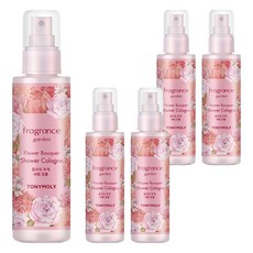 토니모리 프레그런스 가든 플라워 부케 샤워코롱 프루티 플로럴 머스크 향, 150ml, 5개