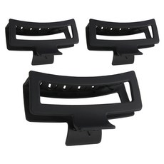 I-Cores 大型鯊魚夾, 黑色, 3個