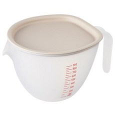 AKEBONO 曙產業調理盆 日本製造帶蓋日用碗 CH-2122 灰色 大號 確保食材新鮮, 1個