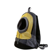 Blue Factory BF103涼感網狀寵物背包, 黃色的