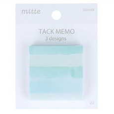 sun-star mitte方形三用便利貼, 薄荷綠, 1個, 120張