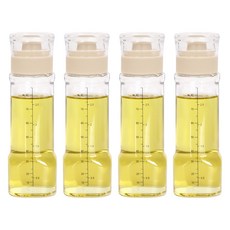 Kitensil SinoGlass 迷你油瓶 100ml, 米色, 4個